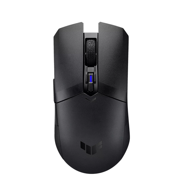 ASUS TUF GAMING M4 WIRELESS, 62g, 2.4GHz RF, Bluetooth 5.1, 12K DPI sensor, 6 Programmable Button, Black