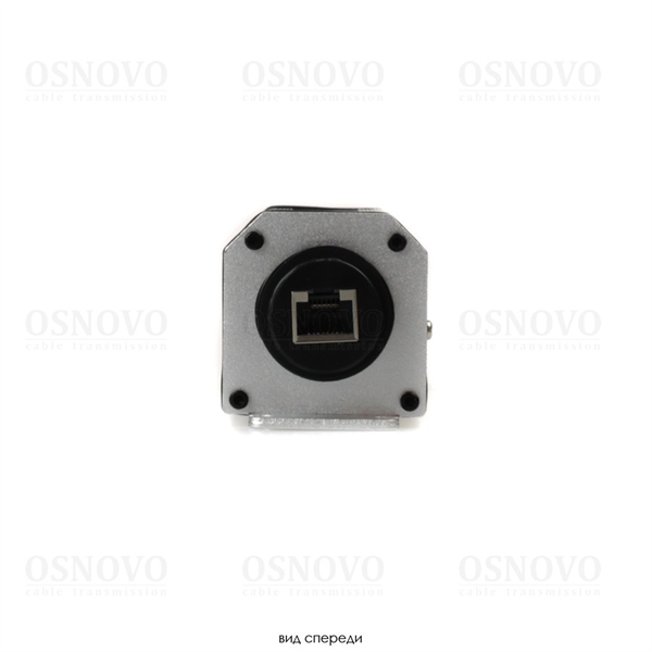 Фото OSNOVO E-PoE/2W Уличный PoE удлинитель 10M/100M Fast Ethernet до 500м (до 22W) со встроенной грозозащитой 6kV. Увеличение расстояния передачи данных + питание на 100м. При каскадном подключении - 2 x