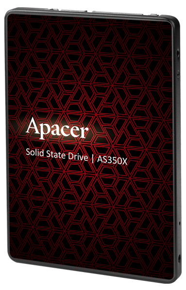 Фото Apacer SSD PANTHER AS350X 128Gb SATA 2.5" 7mm, R560/W540 Mb/s, 3D NAND, IOPS 38K/75K, MTBF 1,5M, 75TBW, Retail, 3 years (AP128GAS350XR-1)