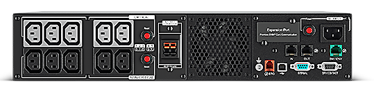 Фото CyberPower PR1000ERTXL2U NEW Line-Interactive1000VA/1000W USB/RS-232/EPO/Dry/SNMPslot (10 х IEC С13) (12V / 7AH х 4)