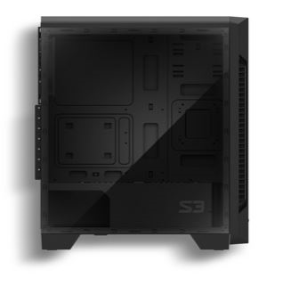 Фото ZALMAN S3, ATX, BLACK, WINDOW, 2x3.5", 2x2.5", 2xUSB2.0, 1xUSB3.0, REAR 1x120mm