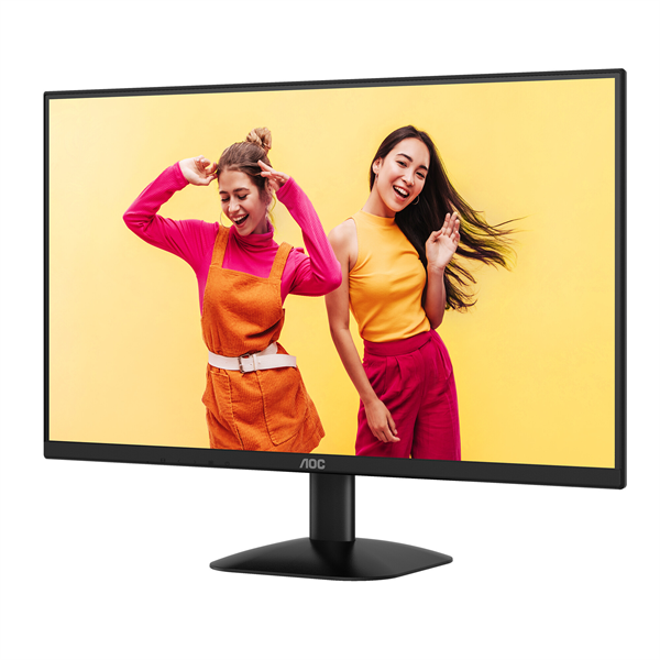 Фото 23,8" AOC 2560x1440, WLED, 16:9, IPS, 250 cd, 1300:1, 20M:1, 4ms, 178°/178°, HDMI, DP, 120Hz, Tilt, External, VESA, Black, 3y
