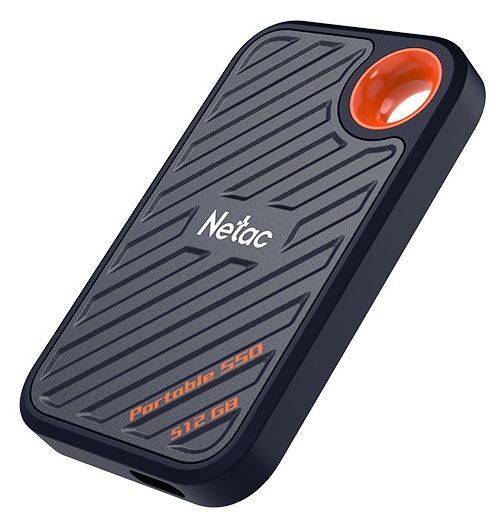 Фото Netac ZX20 512GB USB 3.2 Gen 2x2x2 Type-C External SSD, R/W up to 2000MB/1800MB/s, with USB C to A cable and 20Gbps USB C to C cable 5Y wty