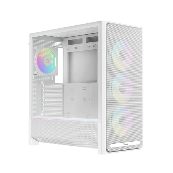 Фото Ocypus Delta C70 WH ARGB, EATX, Type-C*1, USB3.0*2, FRONT 3x120mm ARGB, REAR 1x120mm ARGB