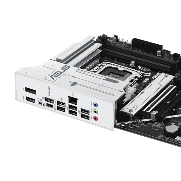 Фото ASUS PRIME Z890-P, LGA1851, Z890, 4*DDR5, 4*SATA, 4*M.2, 3*USB 3.2, 4*USB 2.0, Type-C, 4*PCIx16, HDMI+DP, ATX; 90MB1I50-M0EAY0