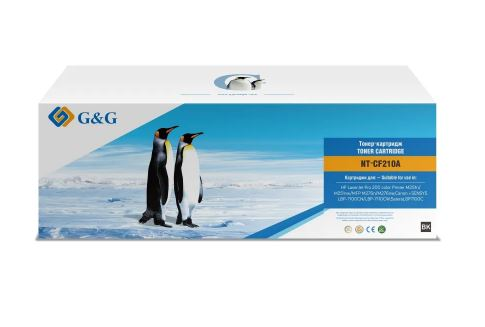 Картридж G&G GG-CF210A черный (1600стр.) для HP LJ Pro 200 color Printer M251n/nw/MFP M276n/nw, LBP7100Cn/7110Cw