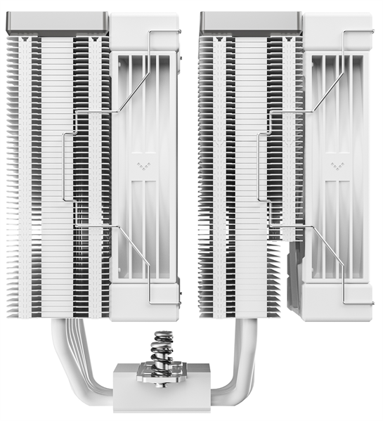 Фото DEEPCOOL AK620 G2 WH LGA1851/1700/1200/115X/AM5/AM4 (8шт/кор, TDP 260W, PWM, DUAL Fan 120mm, 6 тепл. трубок, Copper Base, Wood-grain top cover, белый) RET (R-AK620G2-WHNNMN-GJD)