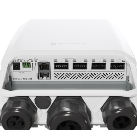 Фото MikroTik Cloud Router Switch CRS504-4XQ-OUT
