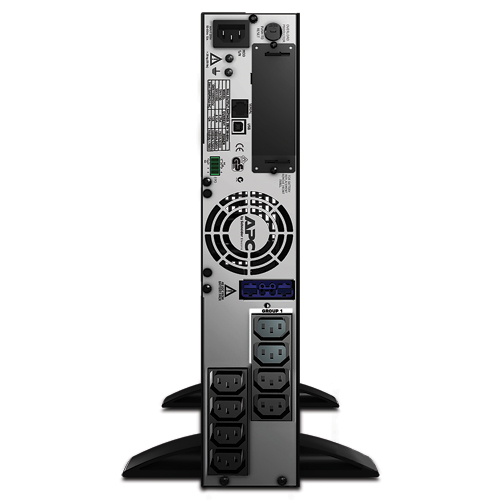 Фото APC Smart-UPS X 750VA/600W, Tower/RM 2U, Ext. Runtime, Line-Interactive, LCD, Out: 220-240V 8xC13 (1-gr. switched) , SmartSlot, USB, COM, EPO, HS User Replaceable Bat, Black, 1 year warranty (REP: SUA