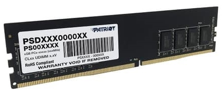 Фото Patriot SL DDR4 DIMM 16GB 2666MHz CL19 1*16GB 19-19-19-43 1.2V