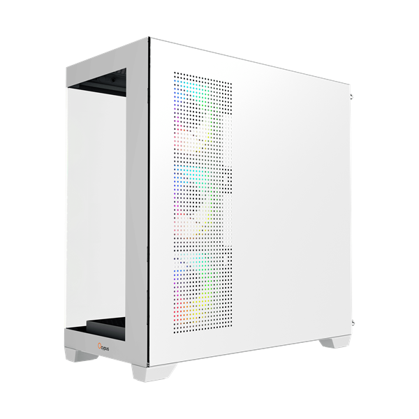 Фото Ocypus Gamma C72 WH ARGB, ATX, USB3.0*1+USB2.0*2, SIDE 3x120mm ARGB, REAR 1x120mm ARGB