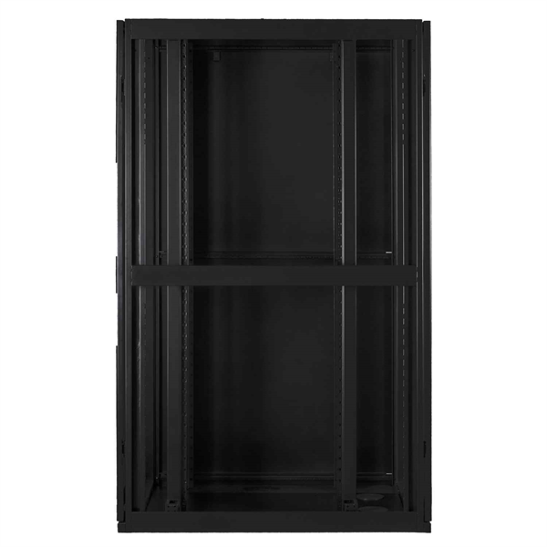 Фото SMARTWATT Серверный шкаф Rack S-Series 42U 800x1200мм, двери с перфорацией, боковые панели 4шт и ролики в комплекте, черный (4512020620016)