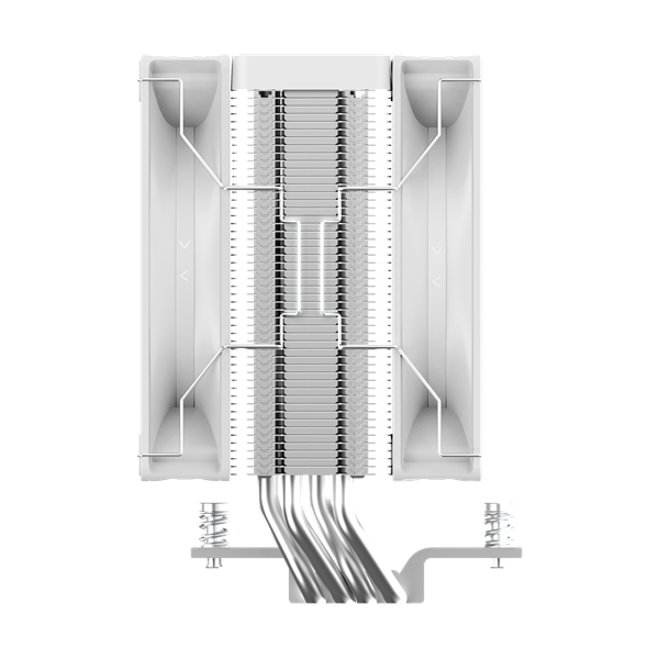 Фото Ocypus Delta A40 Elite WH Dual Fan, 2x120mm FAN, Top Panel, 4 HEAT PIPES, 4-PIN PWM, 500-2000 RPM, 29DBA, HYDRO BEARING, LGA115X/1200/1700/18XX, AM4/AM5