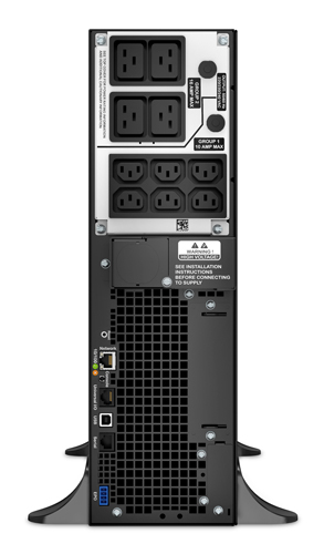 Фото APC Smart-UPS SRT, 5000VA/4500W, On-Line, Extended-run, Black, Tower (Rack 3U convertible), Pre-Inst. Web/SNMP, with PC Business