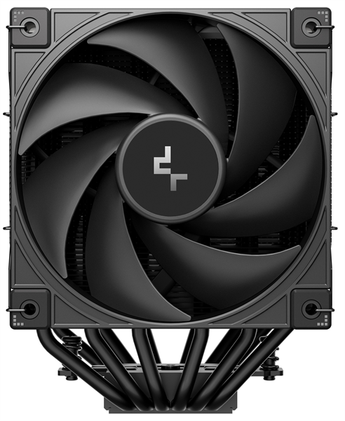 Фото DEEPCOOL AK620 G2 DIGITAL NYX LGA1851/1700/1200/115X/AM5/AM4 (8шт/кор, TDP 260W, PWM, DUAL Fan 120mm, 6 тепл. трубок, Copper Base, черный) RET (R-AK620G2-BKNNMN-GJD-1)