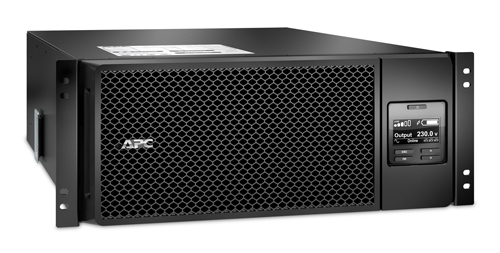 Фото APC Smart-UPS SRT RM, 6000VA/6000W, On-Line, Extended-run, Rack 4U (Tower convertible), Pre-Inst. Web/SNMP, with PC Business, Black, 1 year warranty