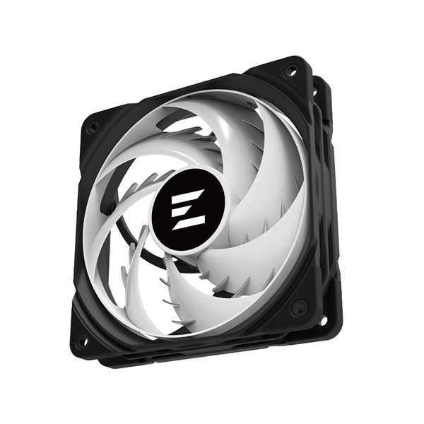 Фото ZALMAN ZM-AF120 ARGB BLACK, 120x120x25mm, 4-PIN PWM, 600-2000 RPM, 29,7 DBA MAX, HYDRO BEARING