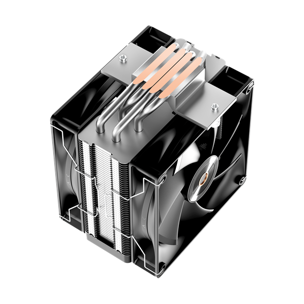 Фото Ocypus Delta A40 Elite BK Dual Fan, 2x120mm FAN, Top Panel, 4 HEAT PIPES, 4-PIN PWM, 500-2000 RPM, 29DBA, HYDRO BEARING, LGA115X/1200/1700/18XX, AM4/AM5