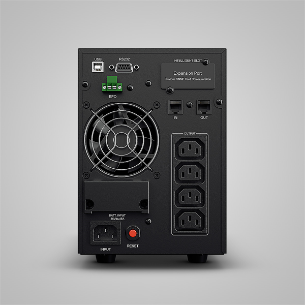 Фото CyberPower OLS1500E Online Tower 1500VA/1350W USB/RS-232/SNMPslot (4 IEC С13) NEW