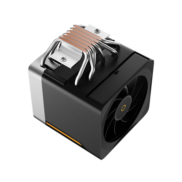 Фото Ocypus Delta A62 EX BK Digital, 2x120mm ARGB FAN, Top Display Panel, 6 HEAT PIPES, 4-PIN PWM, 600-1800 RPM, 31DBA, HYDRO BEARING, LGA115X/1200/1700/18XX, AM4/AM5