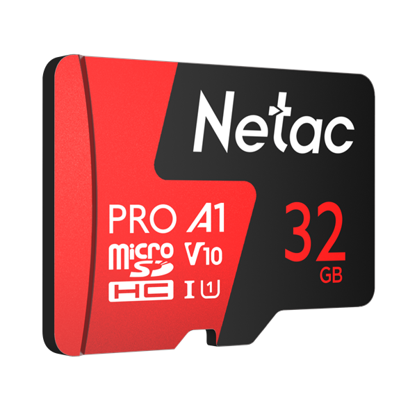 Фото Netac P500 Extreme PRO 32GB MicroSDHC V10/A1/C10 up to 100MB/s, retail pack card only