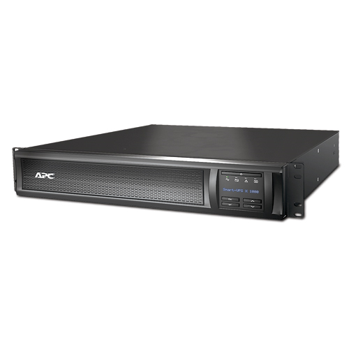 Фото APC Smart-UPS X 1000VA/800W, Tower/RM 2U, Ext. Runtime, Line-Interactive, LCD, Out: 220-240V 8xC13 (2-gr. switched) , SmartSlot, USB, COM, EPO, HS User Replaceable Bat, Black, 1 year warranty (REP: SU