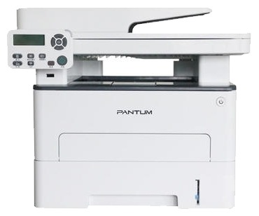 Фото Pantum M7100DW, P/C/S, Mono laser, А4, 33 ppm (max 60000 p/mon), 525 MHz, 1200x1200 dpi, 256 MB RAM, PCL/PS, Duplex, ADF50, paper tray 250 pages, USB, LAN, WiFi, start. cartridge 1500 pages