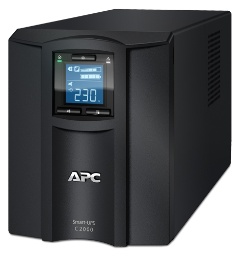 Фото APC Smart-UPS C 2000VA/1300W, 230V, Line-Interactive, LCD, 1 year warranty