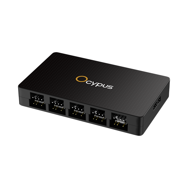 Ocypus Delta EH10 BK, 10 ports FAN/ARGB Hub