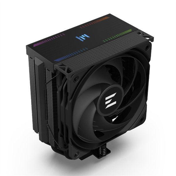 Фото ZALMAN CNPS13X BLACK, 120mm FAN, 5 HEAT PIPES, 4-PIN PWM, 600-2000 RPM, 29,7 DBA MAX, HYDRO BEARING, ARGB TOP COVER, FULL SOCKET SUPPORT