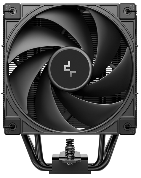 Фото DEEPCOOL AK500 G2 LGA1851/1700/1200/115X/AM5/AM4 (9шт/кор, TDP 240W, PWM, Fan 120mm, 5 тепл. трубок, Copper Base, Wood-grain top cover, черный) RET (R-AK500G2-BKNNMN-GJD)