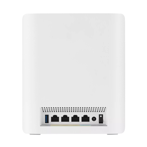 Фото ASUS BT8(W-1-PK)//1 access point /802.11b/g/n/ac/ax/be, 688 + 8643Mbps, 2,4 + 6 gGz, white