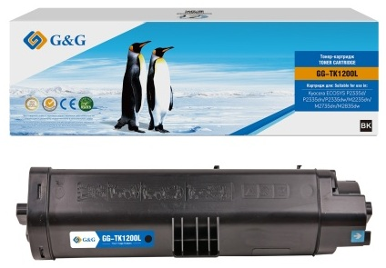 Тонер-картридж G&G toner-cartridge for Kyocera ECOSYS P2335d/P2335dn/P2335dw/M2235dn/M2735dn/M2835dw 11000 pages GG-TK1200L  with chip гарантия 36 мес.