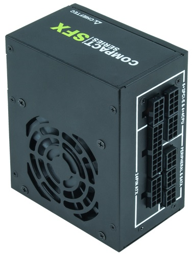 Фото Chieftec Compact CSN-450C (ATX 2.3, 450W, SFX, Active PFC, 80mm fan, 80 PLUS GOLD, Full Cable Management) Retail