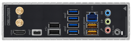 Фото ASROCK B860 Challenger WiFi, LGA1851, B860, 4*DDR5, 4*SATA, 4*M.2, 4*USB 3.2, 2*USB 2.0, Type-C, 2*PCIx16, 1*M.2 (Key E), HDMI, ATX