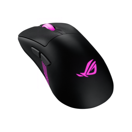 Фото ASUS ROG KERIS II ORIGIN, 54g, Wired, 2.4GHz RF, Bluetooth 5.1, 42K DPI sensor, 5 Programmable Buttons, Black
