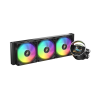 Ocypus Sigma L36 BK ARGB, 360mm, LCD Pump 2.4", 3x120mm ARGB fans, LGA115X/1200/1700/18XX, AM4/AM5