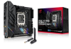 Фото ASUS ROG STRIX B760-I GAMING WIFI, LGA1700, B760, 2*DDR5, 4*SATA, 2*M.2, 3*USB 3.2, 3*USB 2.0, Type-C, 1*PCIx16, DP+HDMI, mITX; 90MB1D90-M1EAY0