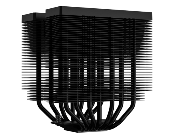 Фото ID-COOLING FROZN A720 BLACK LGA1700/1200/115X/AM5/AM4 (6шт/кор, TDP 300W, PWM, черный, 7 тепл.трубок + медная база, DUAL FAN 140mm) RET