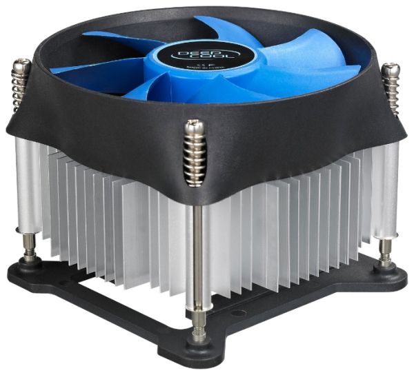 DEEPCOOL THETA 20 PWM LGA1200/115X (36шт/кор, TDP 95W, PWM, Fan 100mm, на винтах) Color BOX (DP-ICAS-T20P)