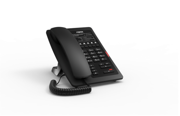 Фото Fanvil H3W, 2 SIP-акк., POE, БП в комп., 2x100 Mbps, Wi-Fi, Чёрный, 6 прог. клав.