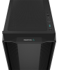 Фото Deepcool CC560 V2 без БП, боковое окно (закаленное стекло), 3x120мм LED вентилятор спереди и 1x120мм LED вентилятор сзади, черный, ATX (R-CC560-BKGAA4-G-2)
