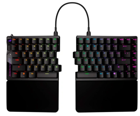 Фото ASUS M703 ROG FALCATA, Wired, 75%, PBT, RGB Lighting, Black