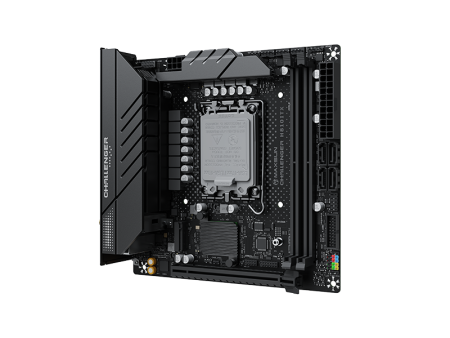 Фото MAXSUN MS-Challenger H810ITX WIFI, B810, LGA1851, 2*DDR5, 2*SATA3, 2*M.2, USB 3.2, USB 2.0, 1*PCIEx16, HDMI+DP, ITX