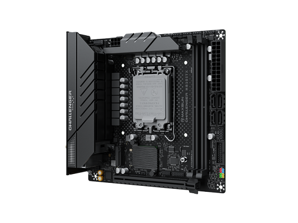 Фото MAXSUN MS-Challenger H810ITX WIFI, B810, LGA1851, 2*DDR5, 2*SATA3, 2*M.2, USB 3.2, USB 2.0, 1*PCIEx16, HDMI+DP, ITX