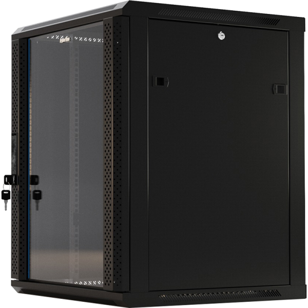 Фото Hyperline TWB-1566-GP-RAL9004, 19" 15U