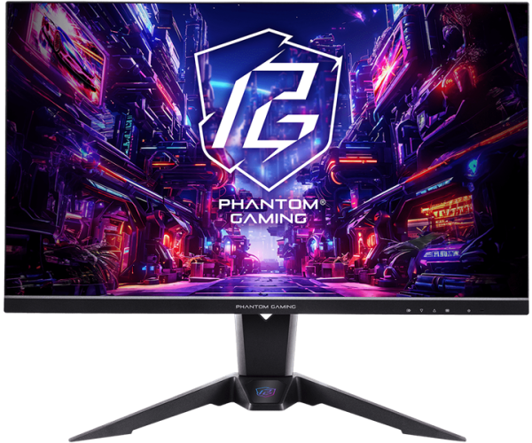 ASROCK 27" PG27QFT2A IPS 2560X1440 1 ms MPRT 400 cd 180 Hz VESA DisplayHDR400 DP HDMI*2 Swivel HAS Black
