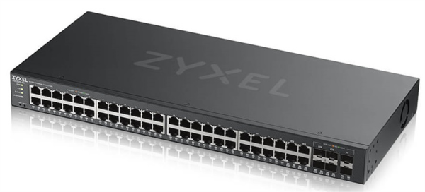 L2 Zyxel NebulaFlex Pro GS2220-50, rack 19", 44xGE, 4 комбо-порта (SFP/RJ-45), 2xSFP