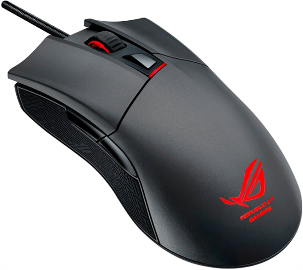 Фото ASUS ROG GLADIUS II CORE, 92,5g, Wired, 6,2K DPI Sensor, 6 Programmable Buttons, Black
