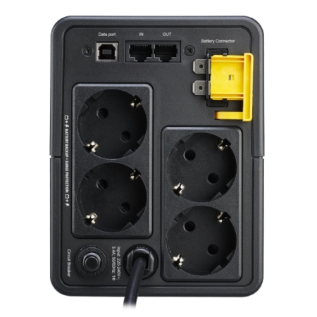 Фото APC Back-UPS 750VA/410W, 230V, AVR, 4 Schuko Sockets, USB, 1 year warranty